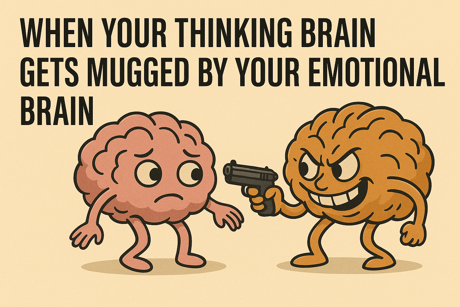 When Your Thinking Brain Gets Mugged by Your Emotional Brain
