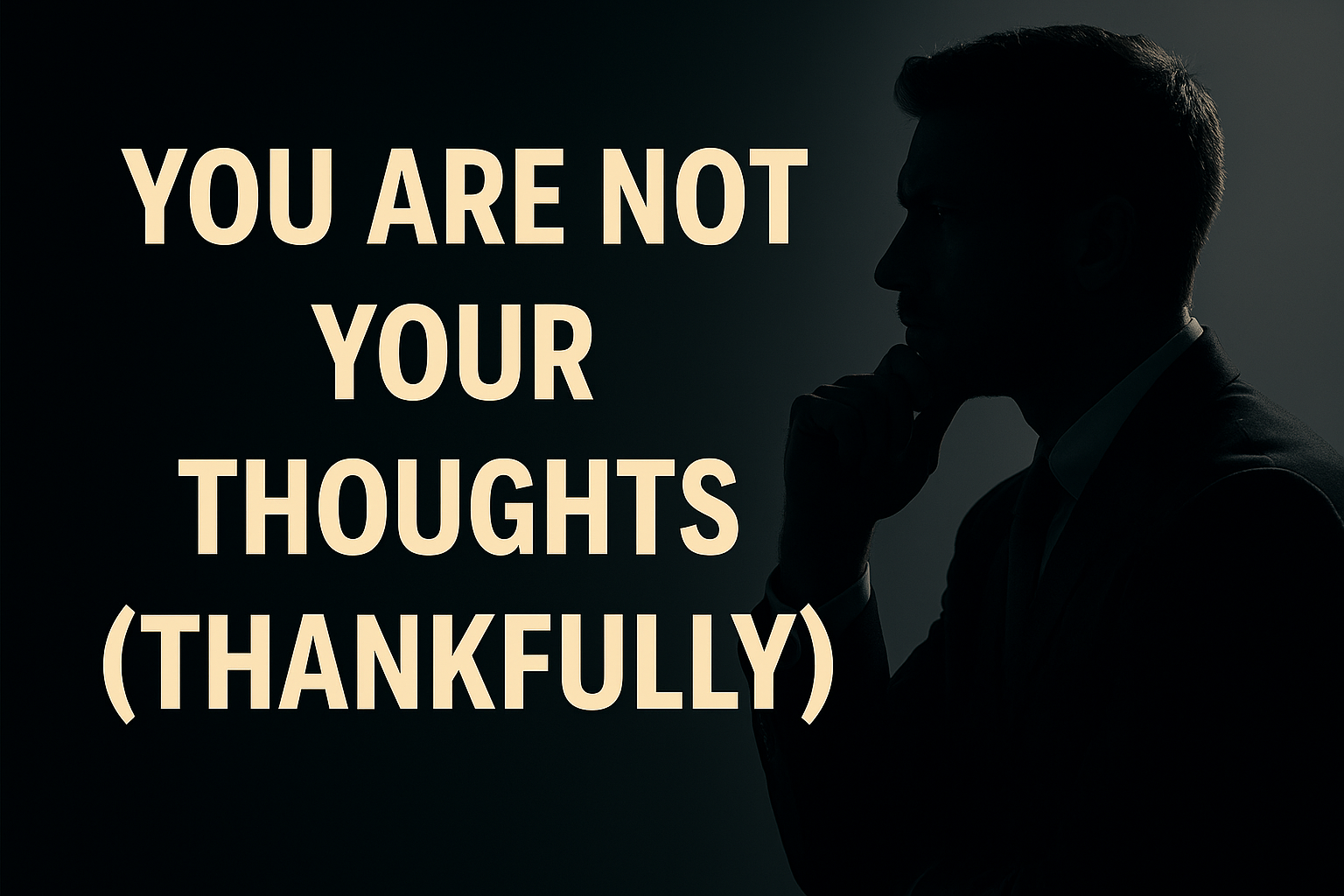 You Are Not Your Thoughts (Thankfully)