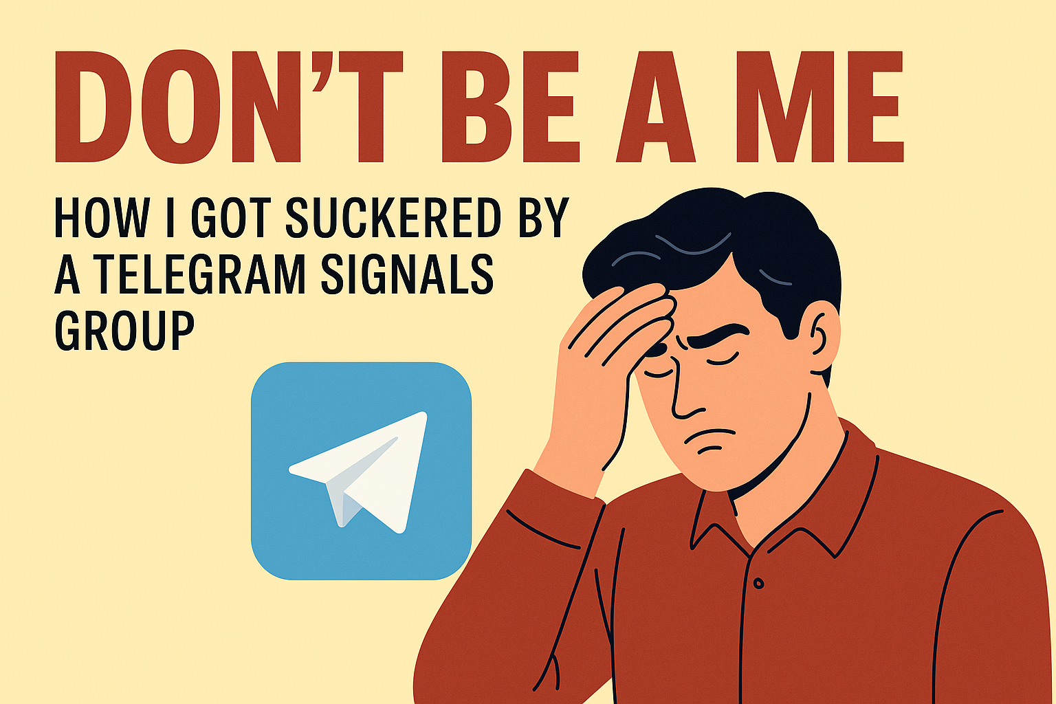 Don’t Be a Me: How I Got Suckered by a Telegram Signals Group