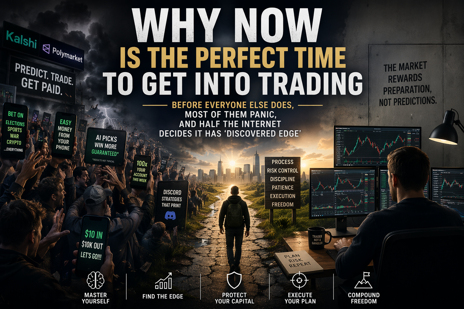 Why Now Is the Perfect Time to Get Into Trading – Before Everyone Else Does, Most of Them Panic, and Half the Internet Decides It Has “Discovered Edge”